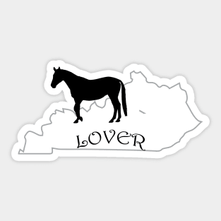 Kentucky Horse Lover Gifts Sticker